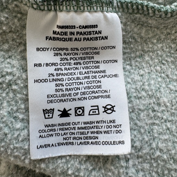 Nike Heather Green Hoodie - Picture 4 of 4